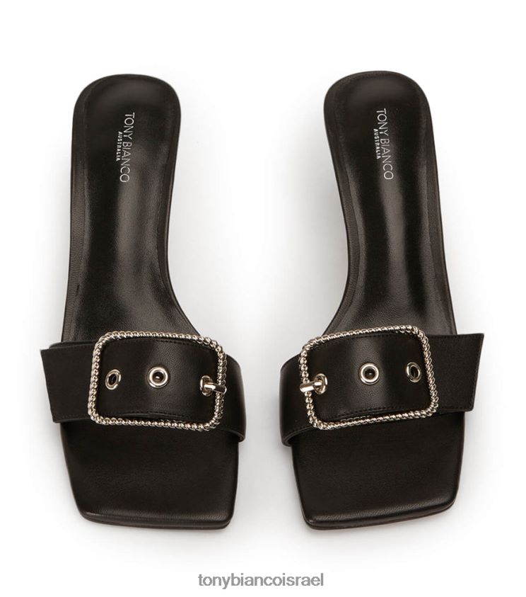 עקבים נמוכים | נשים נאפה שחורה Tony Bianco איימי עקבים 8BNR8T273